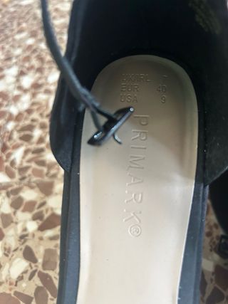 Scarpe con zeppa nere