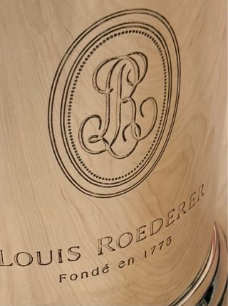 Cubeta Louis Roederer Metal Plateada