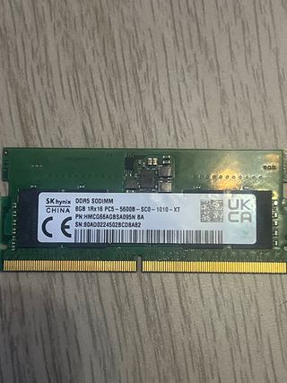 SK hynix DDR5 SODIMM 8GB 5600MHz