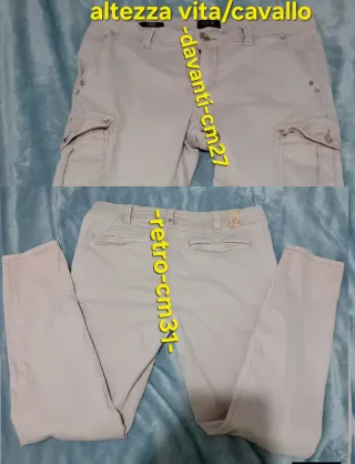 Pantaloni Gaudi Skinny Beige Tg 38/M