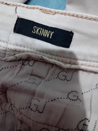 Pantaloni Gaudi Skinny Beige Tg 38/M