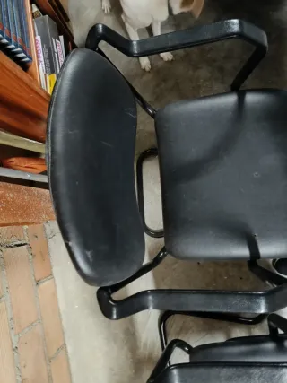 Juego de 4 Sillas Negras