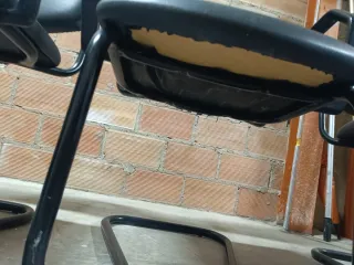Juego de 4 Sillas Negras