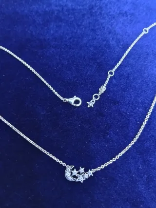 Colgante Pandora Luna y Estrellas