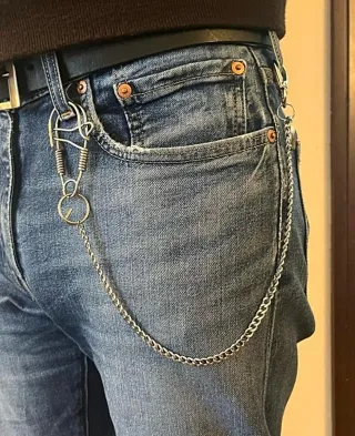 Catena per jeans punk rock acciaio inox