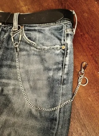 Catena per jeans punk rock acciaio inox