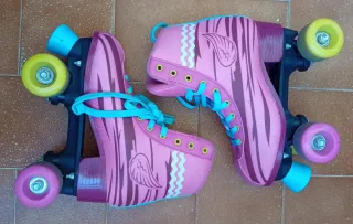 Patines de 4 ruedas para niña talla 36/37