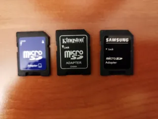 Adaptadores Micro SD Kingston y Samsung