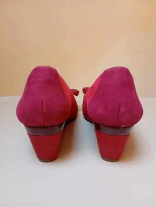 Zapatos de cuña.