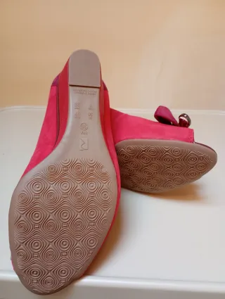 Zapatos de cuña.