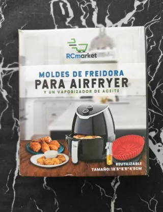 Spray Aceite + 2 Moldes Silicona