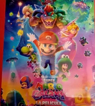Póster Película Super Mario Galaxy