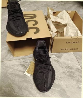 Adidas Yeezy 350 V2 Black Static Talla 39