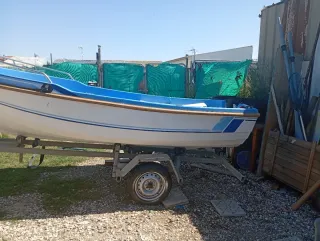 Barca con motor 15cv y remolque
