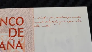 BILLETE 200 PESETA LEOPOLDO ALAS CLARÍN