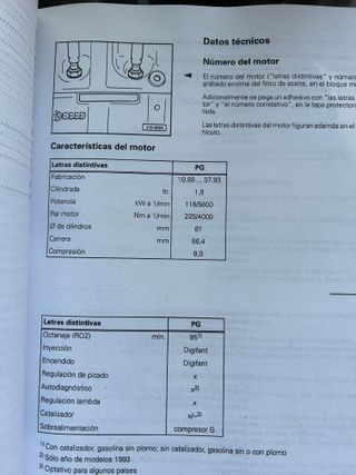 VOLKSWAGEN CORRADO G60 PG 1.8 MANUAL DE REPARACION