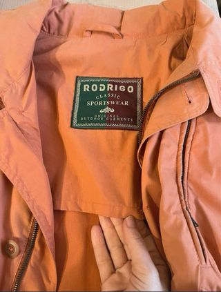 Giubbotto Rodrigo cotone arancione