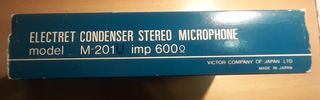 Microfono Stereo JVC M-201U