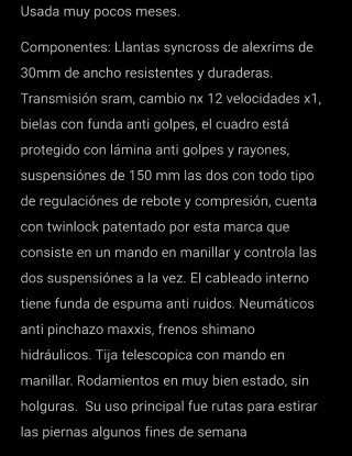 SCOTT Genius 940 del 2024 talla L de 29" impecable