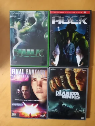 Pack 10 Películas DVD Acción/Fantasía