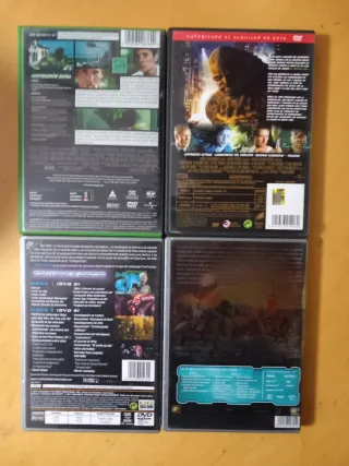 Pack 10 Películas DVD Acción/Fantasía