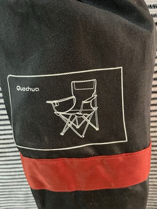 SillaS Camping Quechua Ultra Ancha Plegable