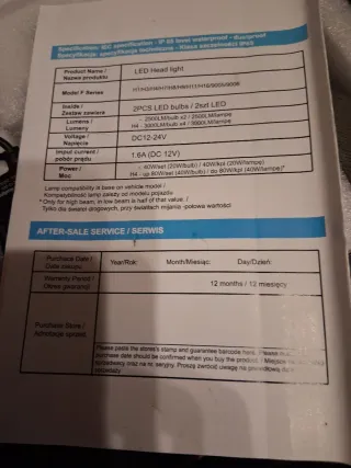 Lámparas led para coche