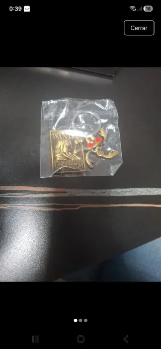 Llaveros Metal One Piece Wanted
