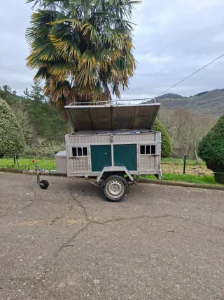 Remolque para perros