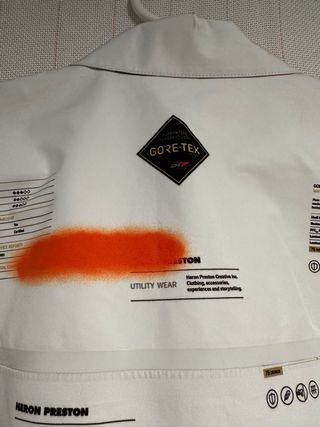 Heron Preston Camiseta Goretex Cremallera