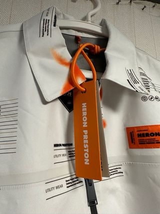 Heron Preston Camiseta Goretex Cremallera