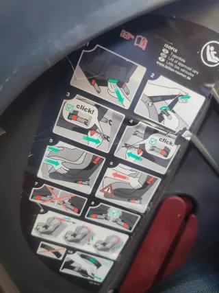 Silla de coche marca Alemana Römer con Isofix