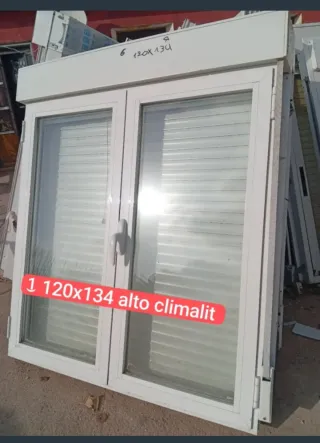 Ventana aluminio Climalit 127x145