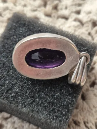 Colgante Plata 925 Amatista Morada
