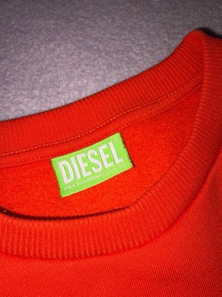 Sudadera Diesel Naranja