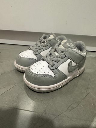 Nike Dunk Grigie bambino
