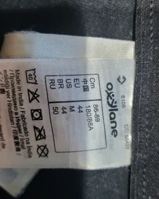 Pantalón de equitación azul