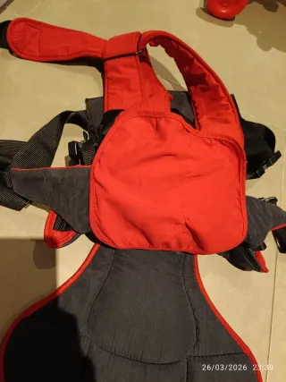 Mochila Portabebés Roja Jané