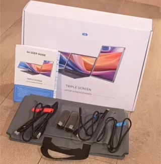 Triple Monitor Portátil 15.6"