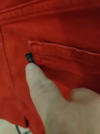 Falda Thomas Burberry roja