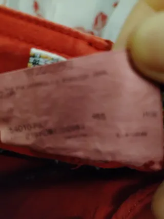 Falda Thomas Burberry roja