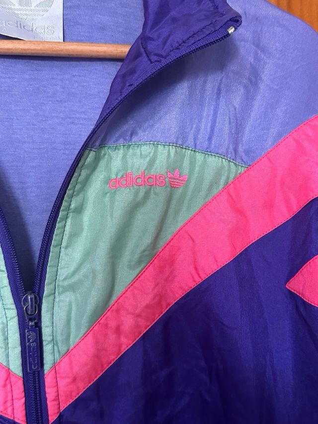 Chaqueta Adidas Retro Vintage 90s medidas 50x60