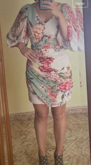 Vestido Rinascimento floral talla S