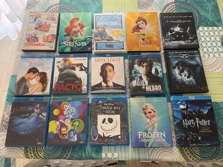 Películas Blu-ray y DVD – Como nuevas