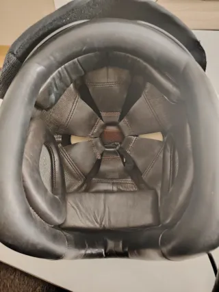 Casco piloto helicóptero con micrófono