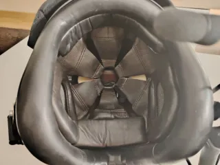 Casco piloto helicóptero con micrófono