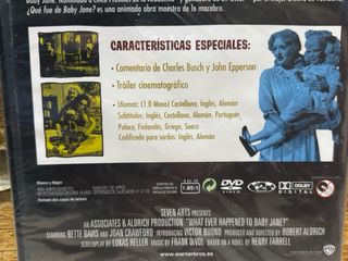 DVD ¿Qué fue de Baby Jane? Nuevo Precintado