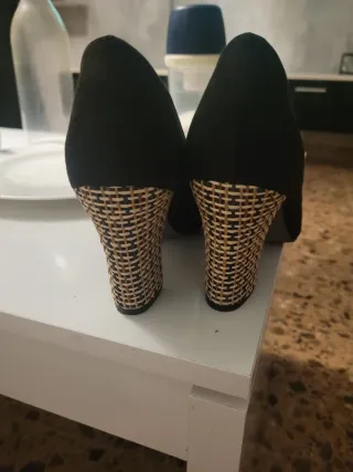 Zapatos de tacón Tamaris negros talla 37