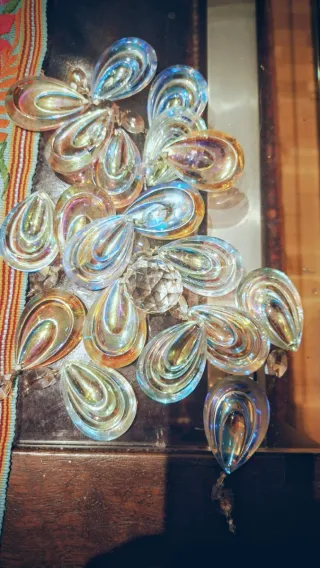 Piedras de cristal para lámparas
