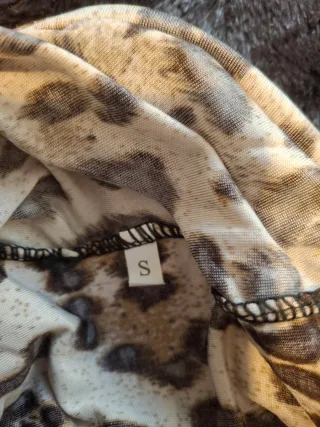 Body leopardo con cordones